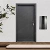Picture of Entrance Door Vertical Texture Metal Frontdoor