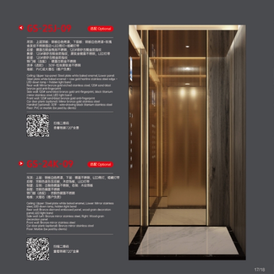 Picture of Wind and Moon Series Neo - Chinese Elegant Elevator Car