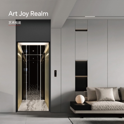 Picture of Art Joy Realm Series Modern Art Elevator Car