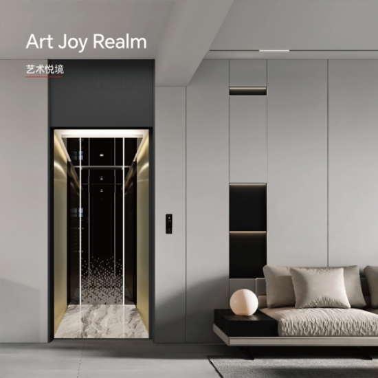 Picture of Art Joy Realm Series Modern Art Elevator Car
