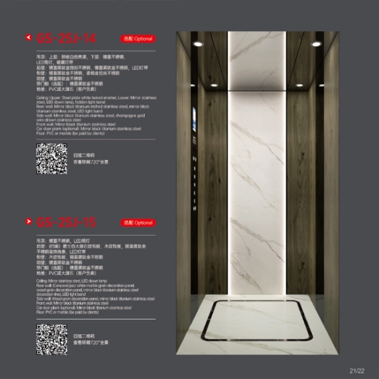 Picture of Art Joy Realm Series Modern Art Elevator Car
