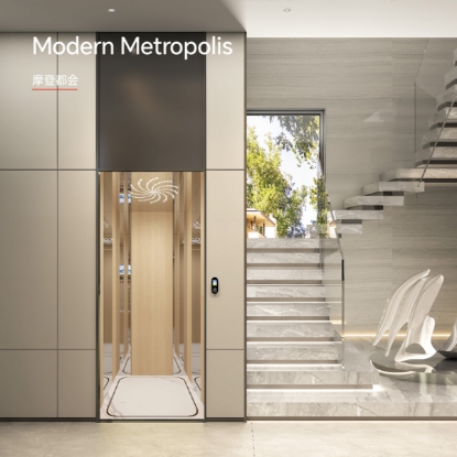 Picture of Modern Metropolis Series Modern - Minimalist Elevator Car