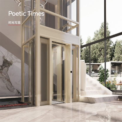 Picture of Poetic Times Series Panoramic Glass Villa Elevator Car