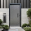 Picture of Light Grey Texture Metal Entrance Door