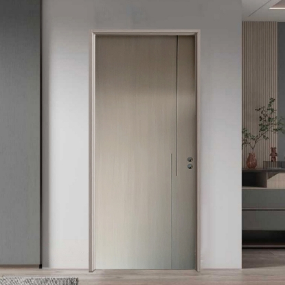 Interior Door Light Wood Minimalist Line Standard Wooden Door