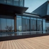 Picture of Modern Architecture Outdoor Z-Bamboo Terrace (Suitable for Glass Curtain Wall Buildings)