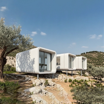 Picture of Mountain Modular Holiday Home - Ideal Living Space Integrating with Nature