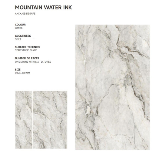 Picture of Ceramic Big Slab-MOUNTAIN WATER INK A+CXJ0B8135AFE