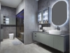 Picture of Dark Green Modern Bathroom Vanity