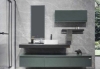 Picture of Custom Green Bathroom Vanity For Sale