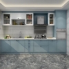 Picture of Fresh Blue - White Integrated Kitchen Cabinet Set