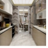 Picture of Modern Light - Luxury Style Open Kitchen - Dining Room Integrated Cabinet Set