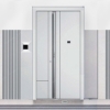 Picture of Grey white Minimalist Metal Ma-So Door