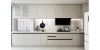 Picture of Modern Minimalist Style Integrated Kitchen Cabinet Set