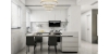 Picture of Modern Minimalist Integrated Kitchen - Dining Cabinet Set